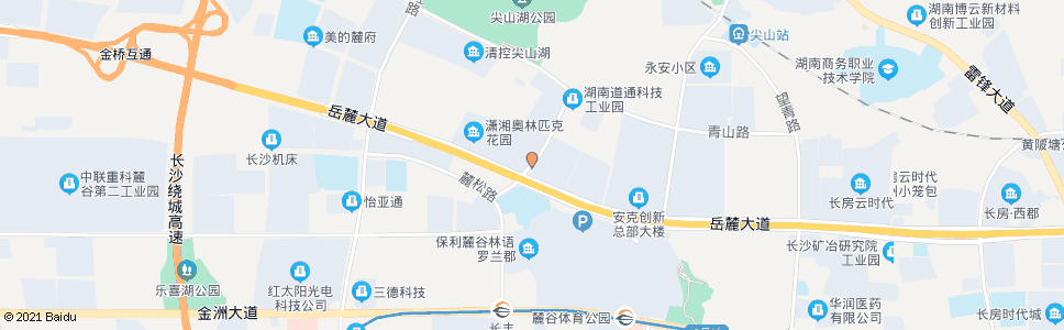 长沙旺龙路岳麓大道口_公交站地图_长沙公交_妙搜公交查询2024