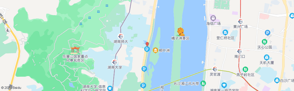 长沙桃子湖路口_公交站地图_长沙公交_妙搜公交查询2024