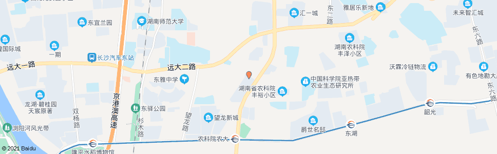 长沙大汉建材批发城_公交站地图_长沙公交_妙搜公交查询2024