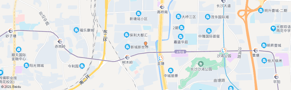 长沙马王堆南路_公交站地图_长沙公交_妙搜公交查询2024