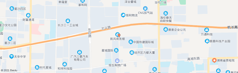 长沙东六路螺丝塘路口_公交站地图_长沙公交_妙搜公交查询2024