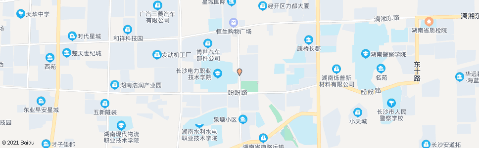 长沙电力职院(东)_公交站地图_长沙公交_妙搜公交查询2024