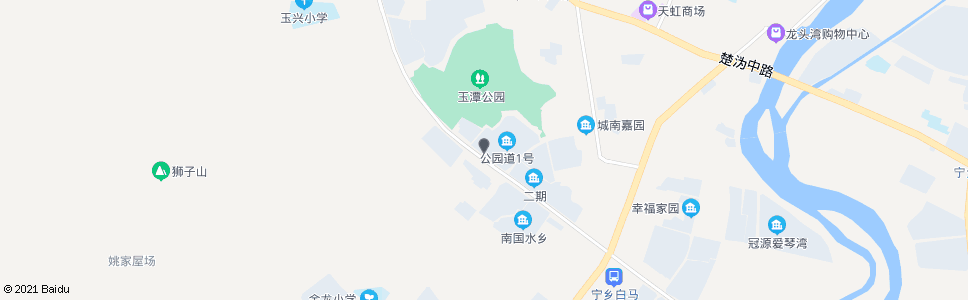 长沙公园道一号(西门)_公交站地图_长沙公交_妙搜公交查询2024