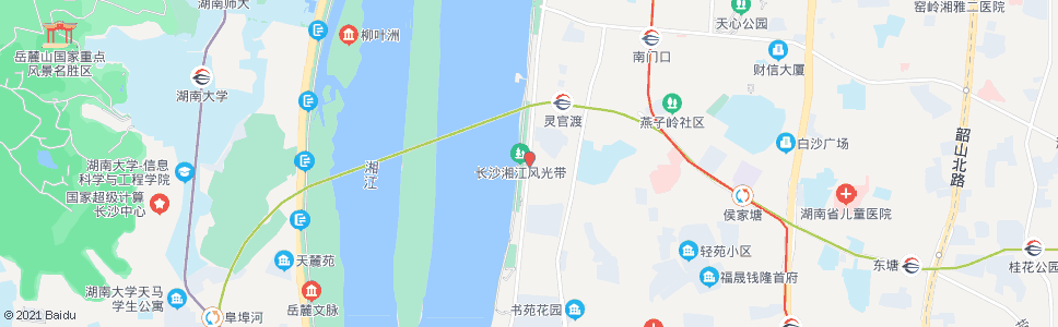 长沙糖坊巷_公交站地图_长沙公交_妙搜公交查询2024