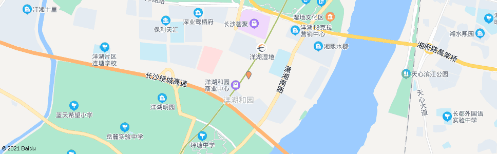 长沙连山村_公交站地图_长沙公交_妙搜公交查询2024