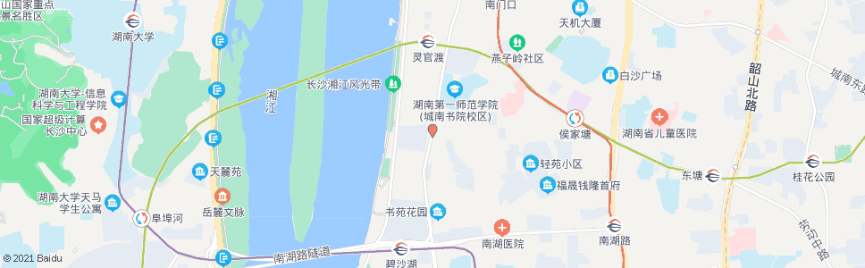 长沙大椿桥_公交站地图_长沙公交_妙搜公交查询2024
