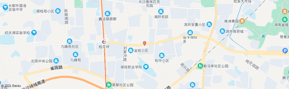 长沙时代阳光大道石碑路口_公交站地图_长沙公交_妙搜公交查询2024