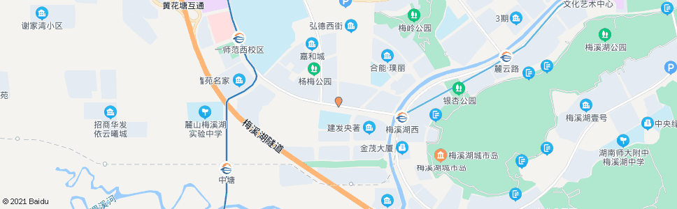 长沙东方红路沐风路口_公交站地图_长沙公交_妙搜公交查询2024