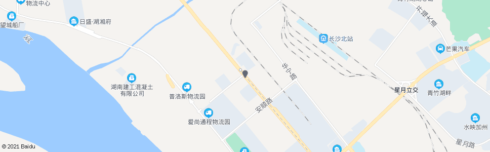 长沙金盆丘_公交站地图_长沙公交_妙搜公交查询2024