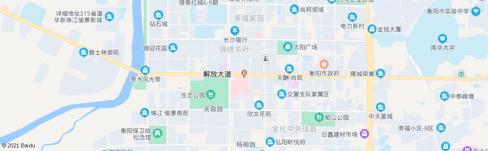 衡阳新附二(财政局)_公交站地图_衡阳公交_妙搜公交查询2024