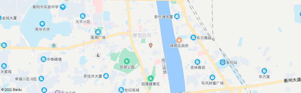 衡阳珠琳巷_公交站地图_衡阳公交_妙搜公交查询2024