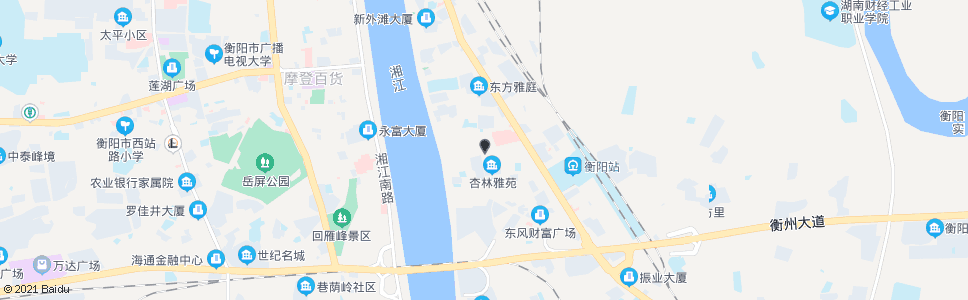 衡阳湖北路口_公交站地图_衡阳公交_妙搜公交查询2025