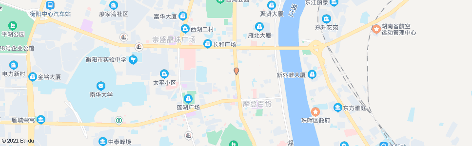 衡阳常胜路口_公交站地图_衡阳公交_妙搜公交查询2024