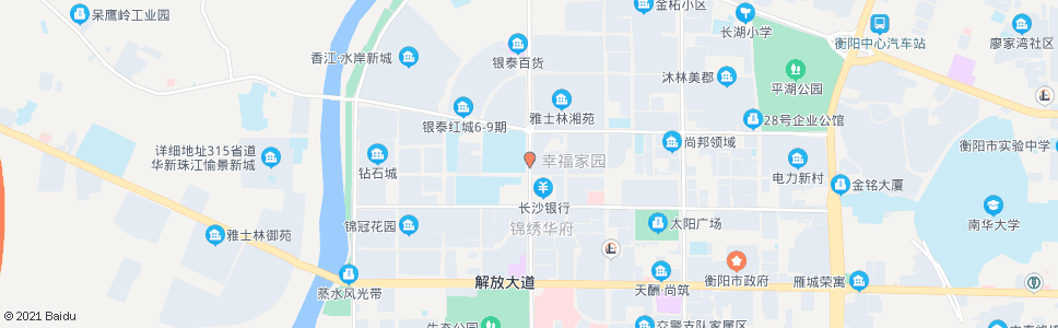 衡阳市一中_公交站地图_衡阳公交_妙搜公交查询2024