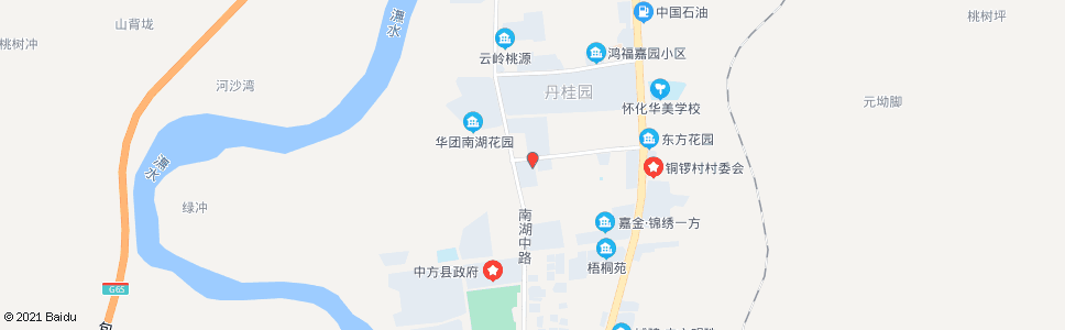 怀化中方中心市场_公交站地图_怀化公交_妙搜公交查询2024