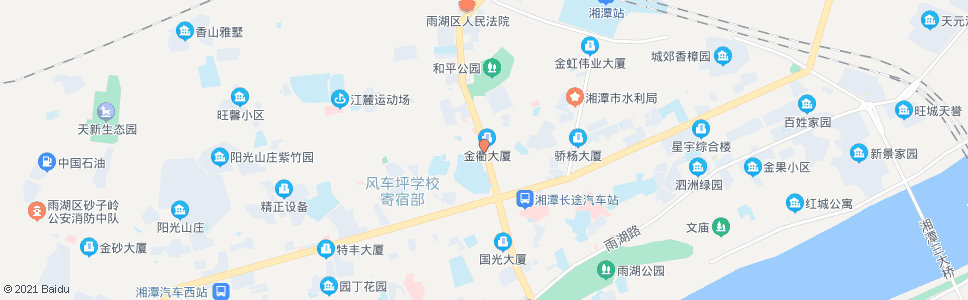 湘潭眼科医院(湘运总公司)_公交站地图_湘潭公交_妙搜公交查询2024