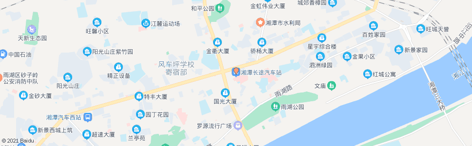 湘潭十三总_公交站地图_湘潭公交_妙搜公交查询2024
