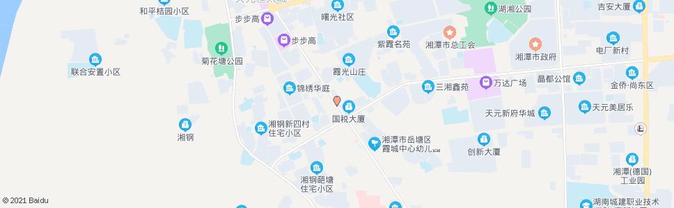 湘潭天鹤村_公交站地图_湘潭公交_妙搜公交查询2025