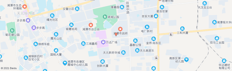 湘潭商贸建材市场_公交站地图_湘潭公交_妙搜公交查询2024