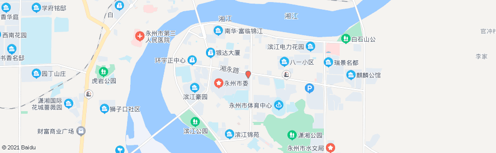 永州长城酒店_公交站地图_永州公交_妙搜公交查询2024