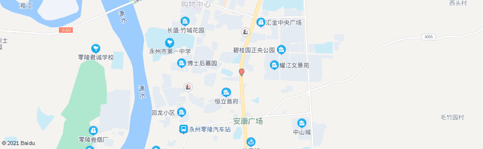 永州零陵商校_公交站地图_永州公交_妙搜公交查询2024