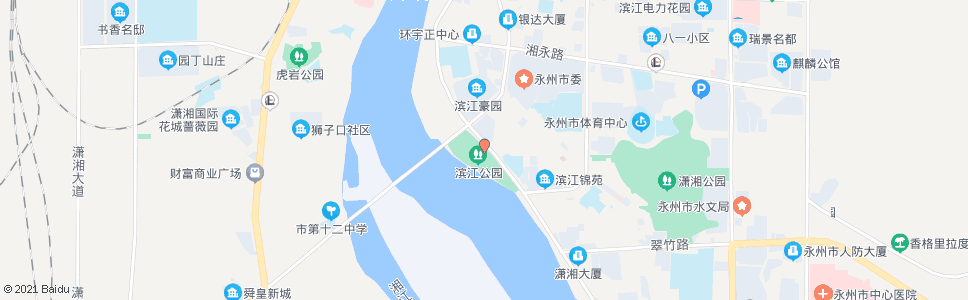 永州滨江广场_公交站地图_永州公交_妙搜公交查询2024