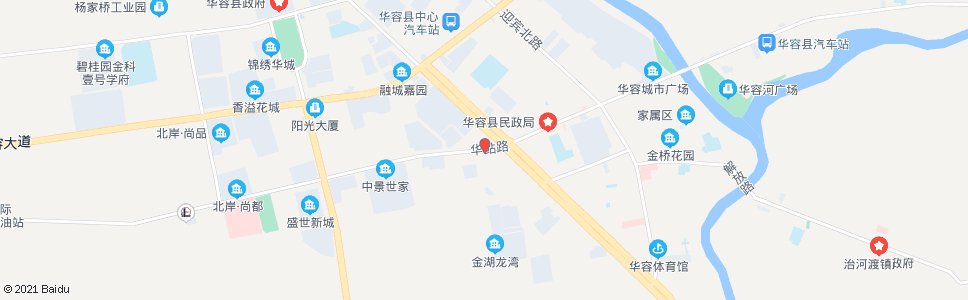 岳阳华鲇路工农桥西_公交站地图_岳阳公交_妙搜公交查询2024