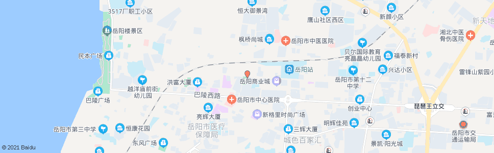 岳阳巴陵尚街_公交站地图_岳阳公交_妙搜公交查询2024