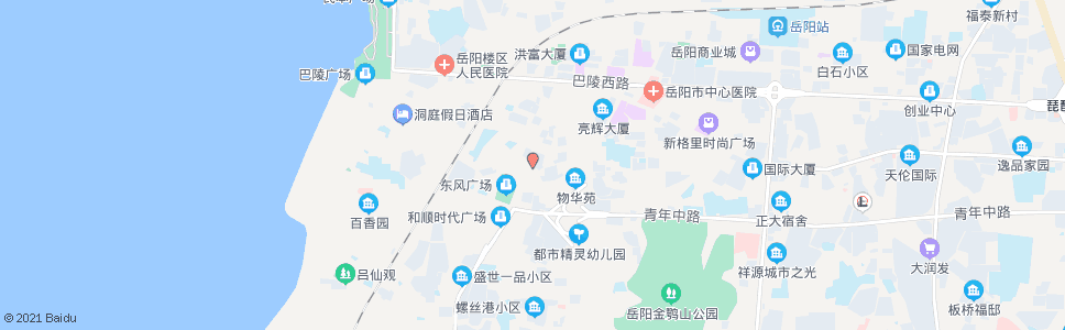 岳阳粮食局_公交站地图_岳阳公交_妙搜公交查询2024