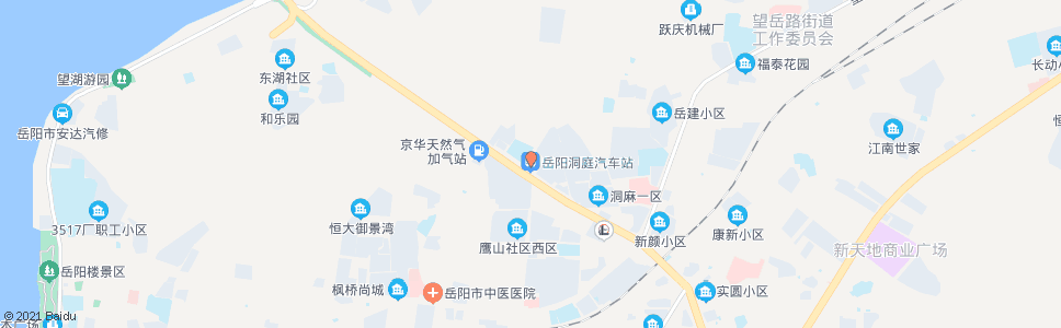 岳阳洞庭汽车站_公交站地图_岳阳公交_妙搜公交查询2024