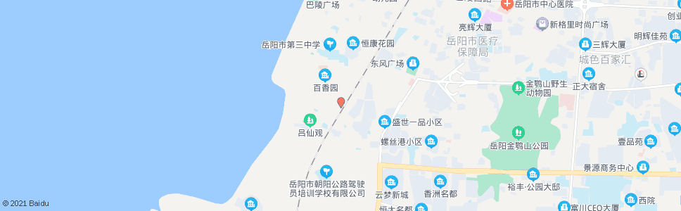 岳阳营田南路_公交站地图_岳阳公交_妙搜公交查询2024