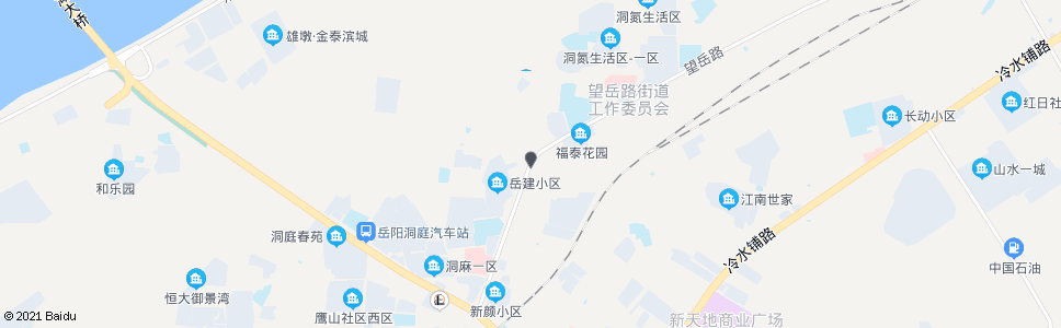 岳阳省建三公司_公交站地图_岳阳公交_妙搜公交查询2024