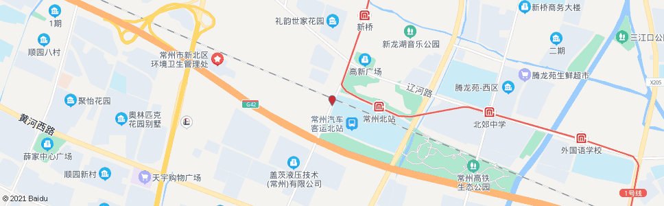 常州龙须路乐山路_公交站地图_常州公交_妙搜公交查询2024