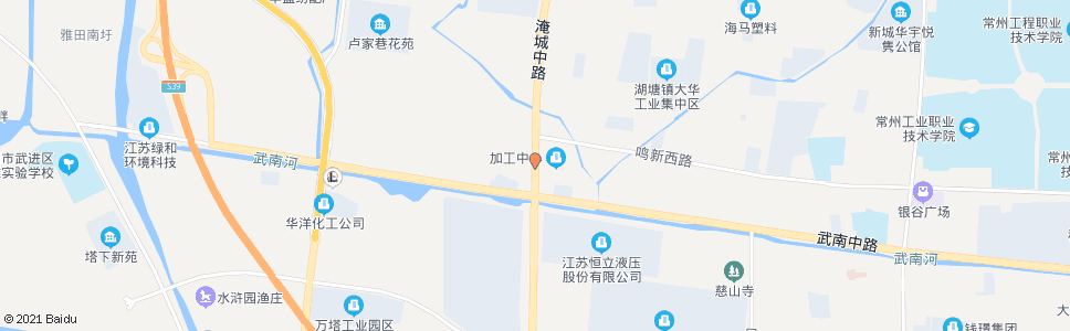 常州港东桥_公交站地图_常州公交_妙搜公交查询2024