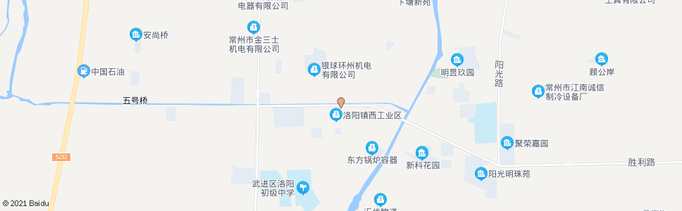 常州洛阳村委_公交站地图_常州公交_妙搜公交查询2024