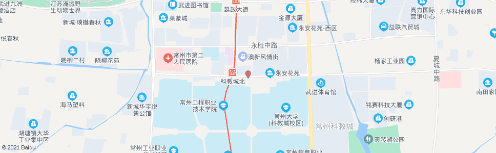 常州滆湖路花园街_公交站地图_常州公交_妙搜公交查询2024