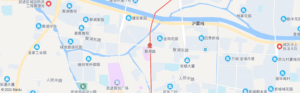 常州聚湖路长江路_公交站地图_常州公交_妙搜公交查询2024