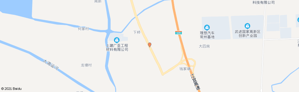 常州长江路(湖滨大道)_公交站地图_常州公交_妙搜公交查询2024