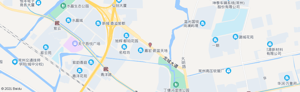 常州石桥头(龙城大道)_公交站地图_常州公交_妙搜公交查询2024