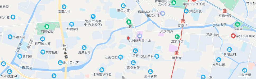 常州工人新村_公交站地图_常州公交_妙搜公交查询2024