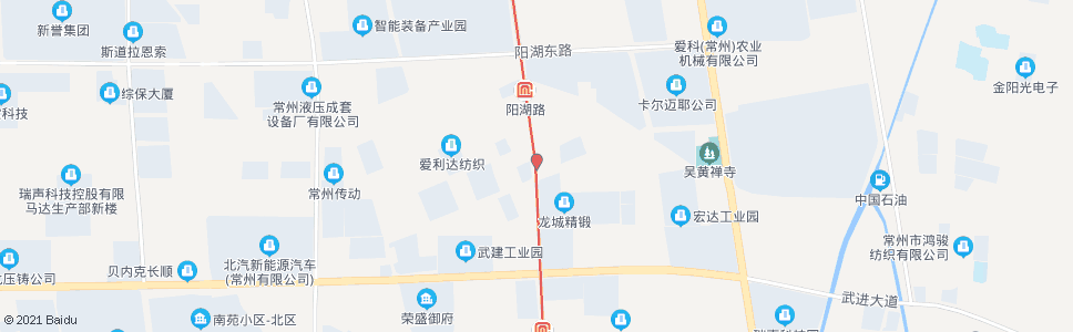 常州龙域路凤栖路_公交站地图_常州公交_妙搜公交查询2024