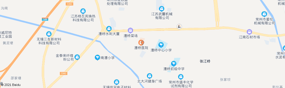 常州漕桥医院_公交站地图_常州公交_妙搜公交查询2024
