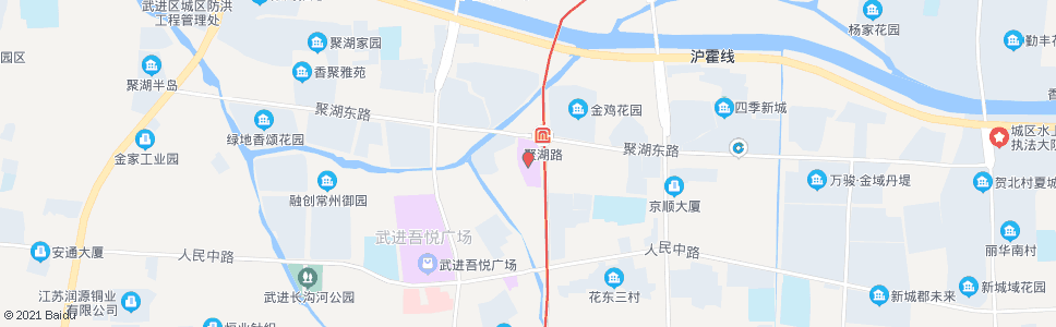 常州花园街大通路(武进万达)_公交站地图_常州公交_妙搜公交查询2024