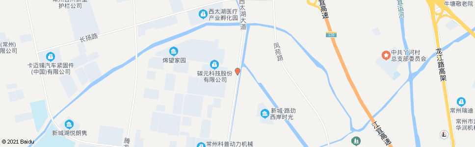 常州西太湖大道兰香路_公交站地图_常州公交_妙搜公交查询2024