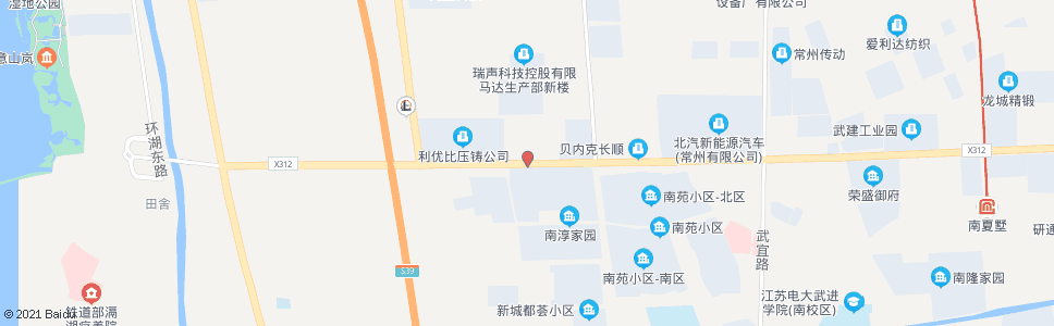 常州武进大道长江南路_公交站地图_常州公交_妙搜公交查询2024