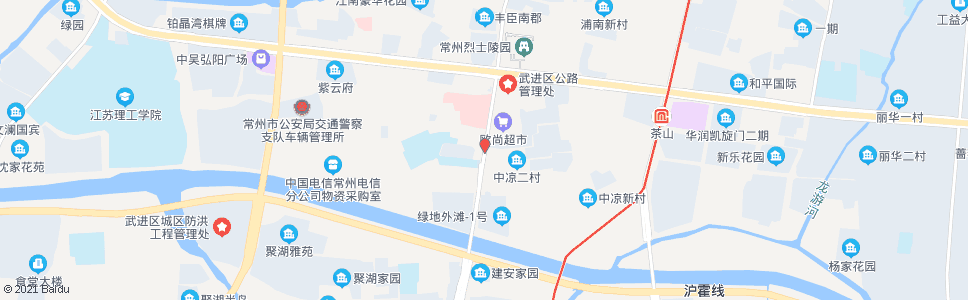 常州中凉新村_公交站地图_常州公交_妙搜公交查询2024