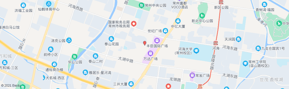 常州汇丰新村_公交站地图_常州公交_妙搜公交查询2024