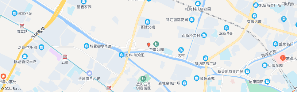 常州机械新村(新市桥南)_公交站地图_常州公交_妙搜公交查询2024