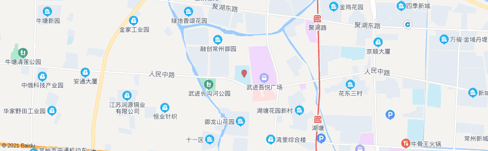 常州陈家村(湖塘桥实验小学)_公交站地图_常州公交_妙搜公交查询2024