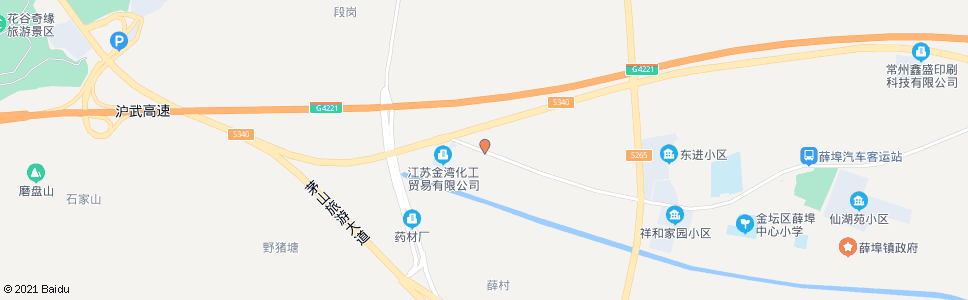常州段岗桥_公交站地图_常州公交_妙搜公交查询2024